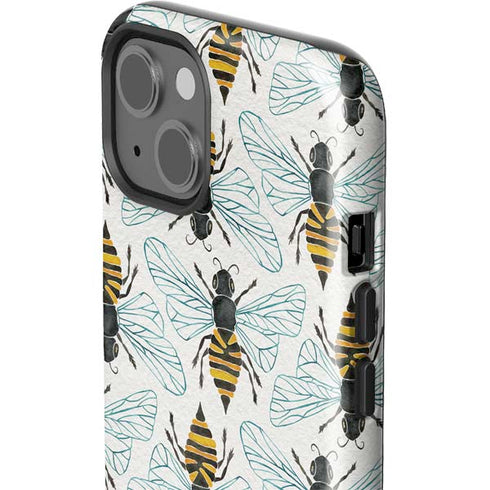 Honey Bee by Cat Coq iPhone 15 Impact Case