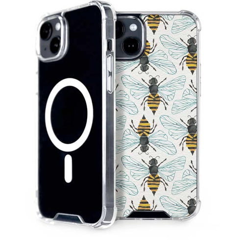 Honey Bee by Cat Coq iPhone 15 Plus MagSafe Case