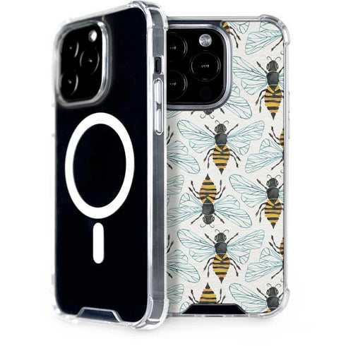 Cat Coq Honey Bee iPhone 14 Pro MagSafe Case