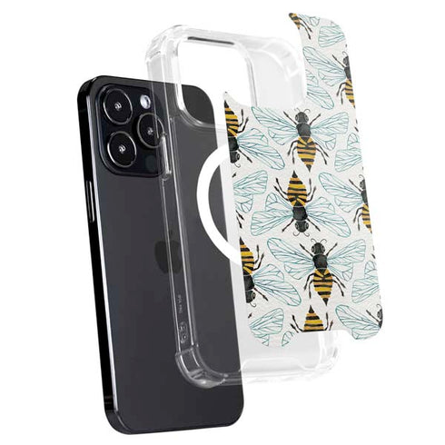 Cat Coq Honey Bee iPhone 14 Pro MagSafe Case