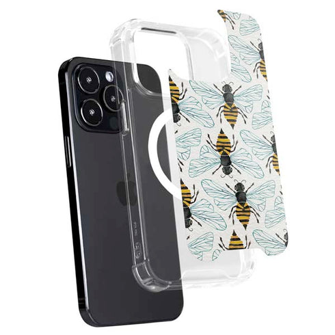 Cat Coq Honey Bee iPhone 14 Pro Max MagSafe Case