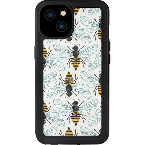 Honey Bee by Cat Coq iPhone 15 Plus Waterproof Case