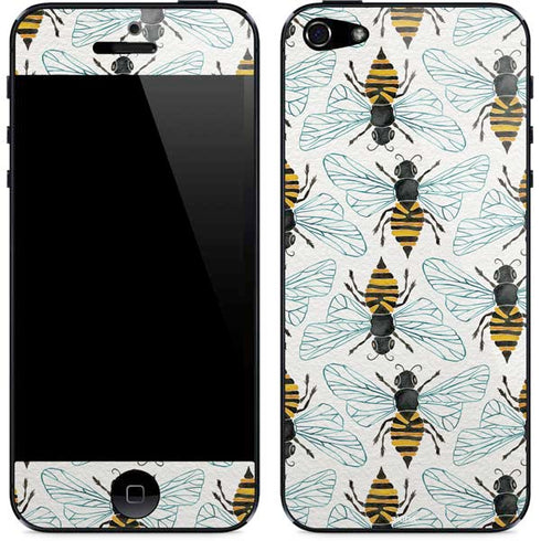 Cat Coq Honey Bee iPhone 5/5s/5SE Skin