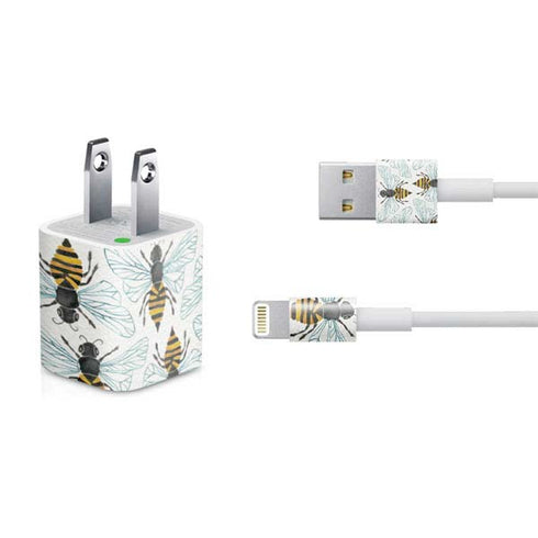 Cat Coq Honey Bee iPhone Charger (5W USB) Skin