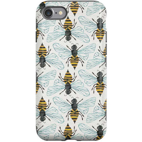 Cat Coq Honey Bee iPhone SE (2nd & 3rd Gen) Pro Case
