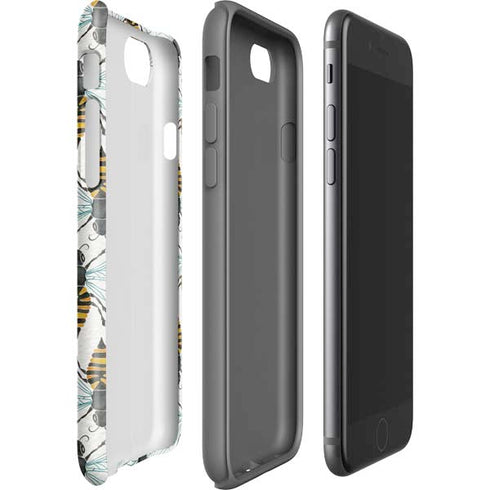 Cat Coq Honey Bee iPhone SE (2nd & 3rd Gen) Pro Case