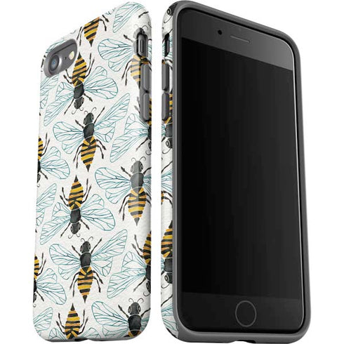 Cat Coq Honey Bee iPhone SE (2nd & 3rd Gen) Pro Case