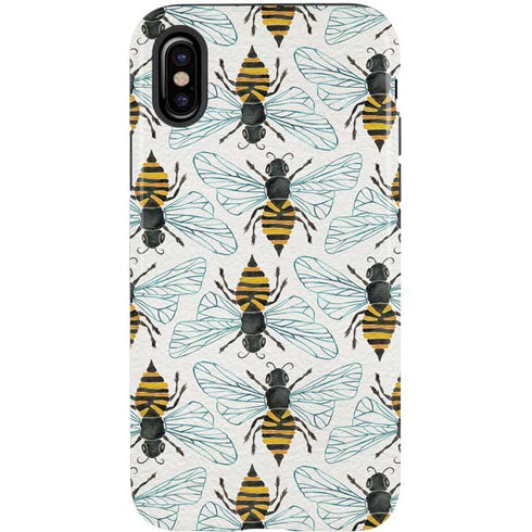 Cat Coq Honey Bee iPhone X Pro Case