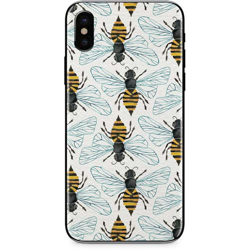 Cat Coq Honey Bee iPhone X Skin