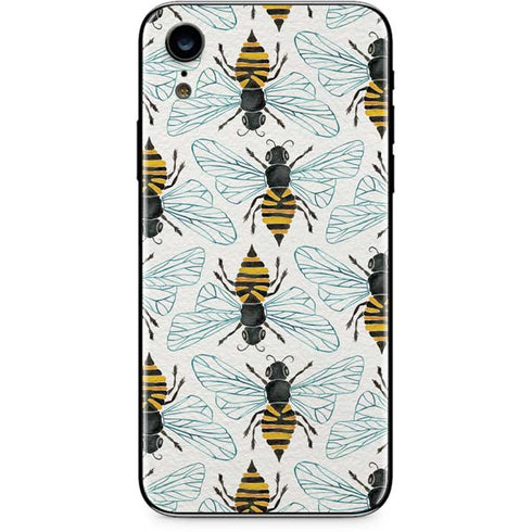 Cat Coq Honey Bee iPhone XR Skin