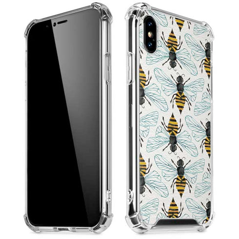 Honey Bee by Cat Coq iPhone XS Max Clear Case