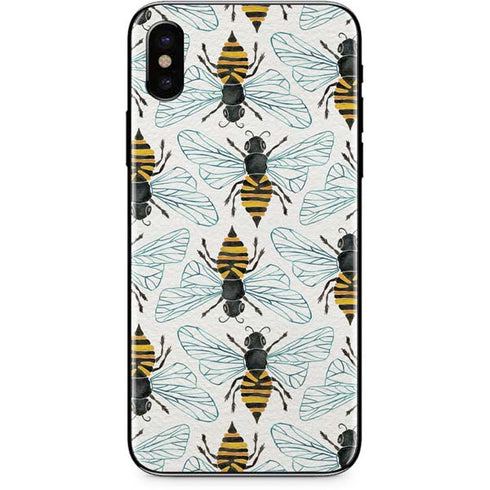 Cat Coq Honey Bee iPhone XS Skin