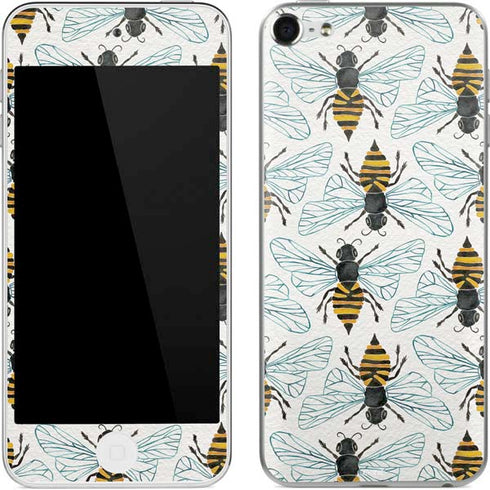 Cat Coq Honey Bee Apple iPod Skin