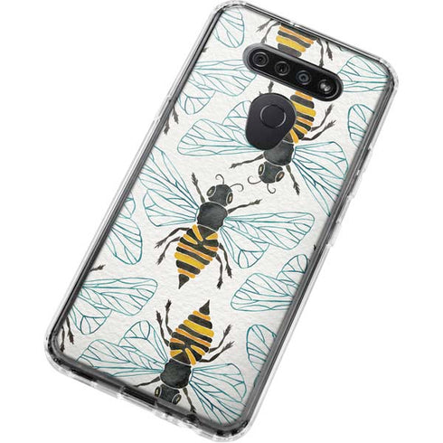 Honey Bee by Cat Coq LG K51/Q51 Clear Case