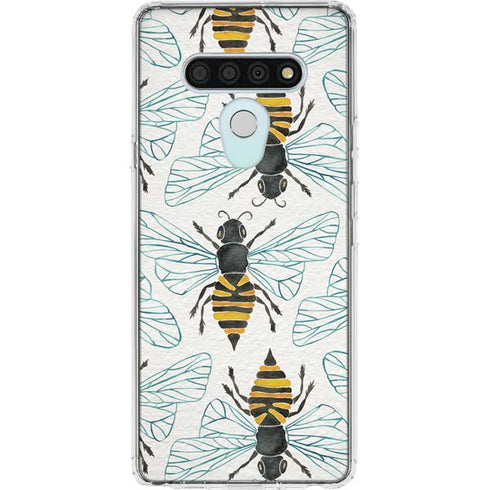 Honey Bee by Cat Coq LG Stylo 6 Clear Case