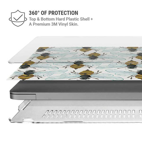 Honey Bee by Cat Coq MacBook Pro 16in (2021-25) Case plus Skin