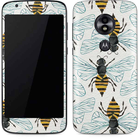 Cat Coq Honey Bee Moto E5 Play Skin