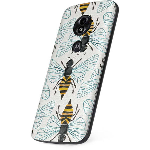Cat Coq Honey Bee Moto E5 Play Skin