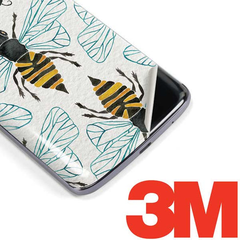 Cat Coq Honey Bee Moto E5 Plus Skin