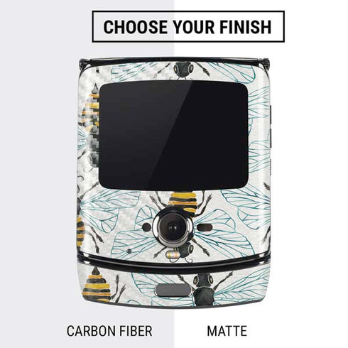 Cat Coq Honey Bee Motorola RAZR Skin