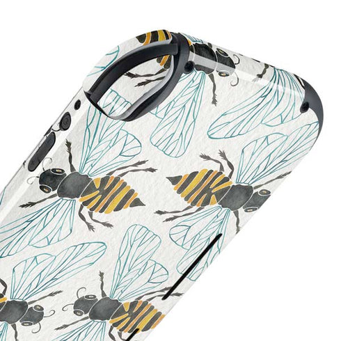 Cat Coq Honey Bee Nintendo Switch Lite Skin