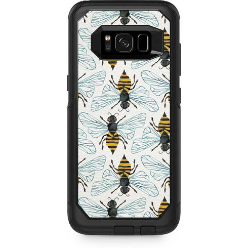 Cat Coq Honey Bee Otterbox Commuter Galaxy Skin