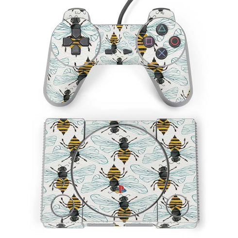 Cat Coq Honey Bee PlayStation Classic Bundle Skin