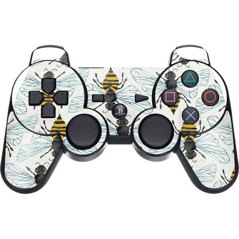 Cat Coq Honey Bee PS3 Dual Shock wireless controller Skin