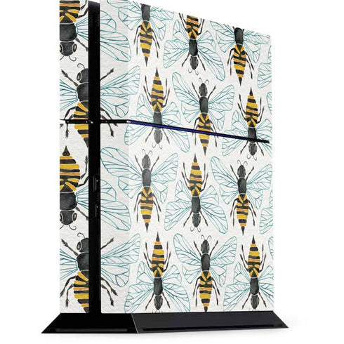 Cat Coq Honey Bee PS4 Console Skin