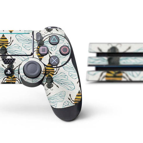 Cat Coq Honey Bee PS4 Pro Bundle Skin