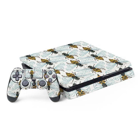 Cat Coq Honey Bee PS4 Slim Bundle Skin