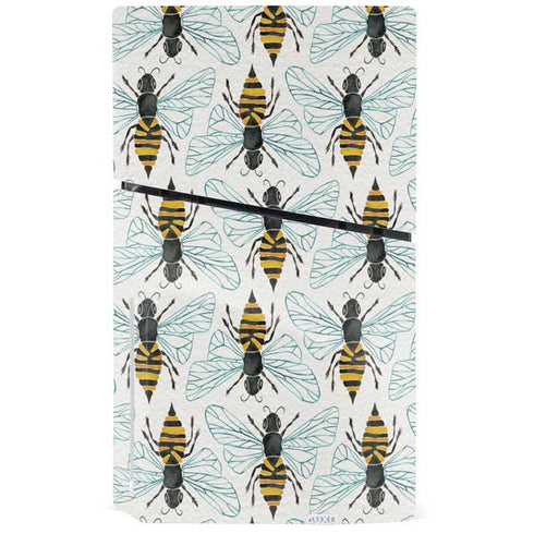 Honey Bee by Cat Coq PS5 Slim Disk Bundle Skin