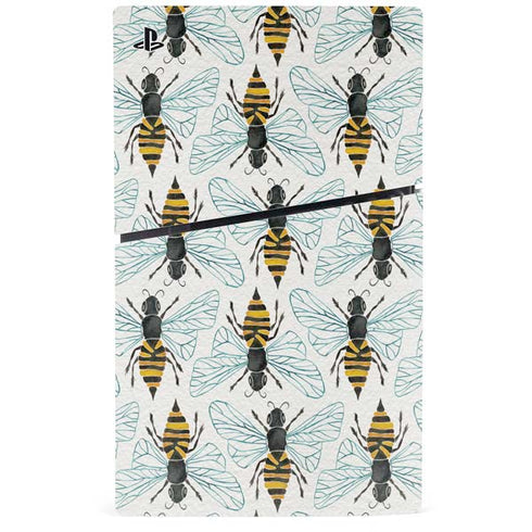 Honey Bee by Cat Coq PS5 Slim Disk Console Skin