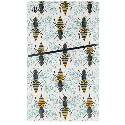 Honey Bee by Cat Coq PS5 Slim Digital Edition Console Skin