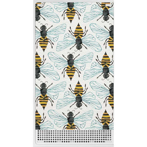 Cat Coq Honey Bee Xbox Series S Console Skin