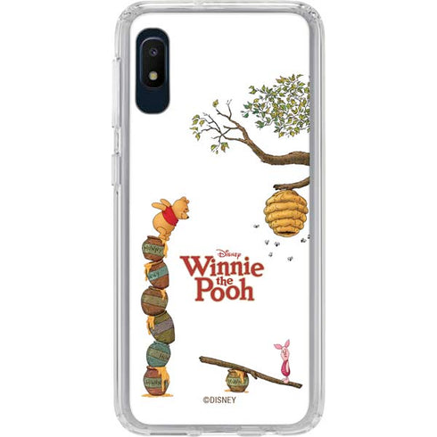 Disney Winnie the Pooh Honey Hive Galaxy A10e Clear Case
