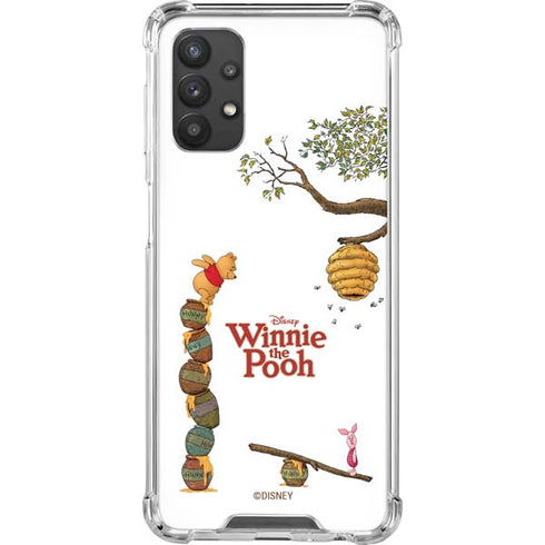 Disney Winnie the Pooh Honey Hive Galaxy A32 5G Clear Case