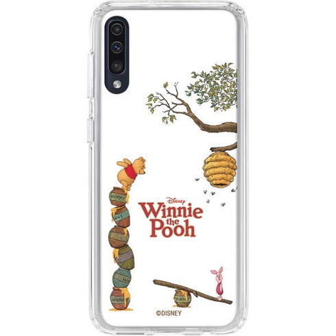 Disney Winnie the Pooh Honey Hive Galaxy A50 Clear Case