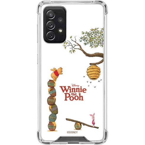 Disney Winnie the Pooh Honey Hive Galaxy A72 5G Clear Case