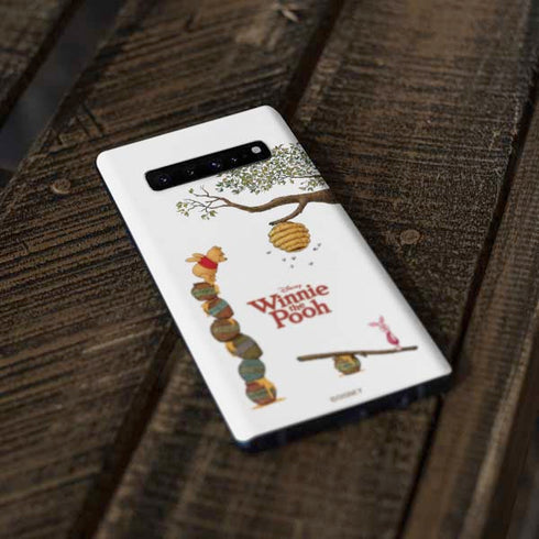 Disney Winnie the Pooh Honey Hive Galaxy S10 Plus Skin