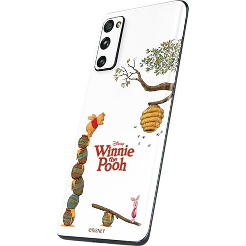 Disney Winnie the Pooh Honey Hive Galaxy S20 Fan Edition Skin