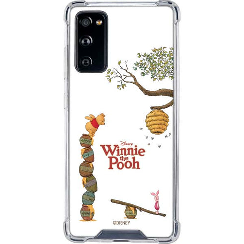 Disney Winnie the Pooh Honey Hive Galaxy S20 FE Clear Case
