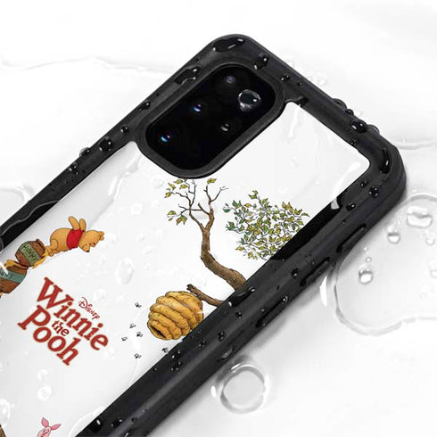 Disney Winnie the Pooh Honey Hive Galaxy S20 Plus Waterproof Case