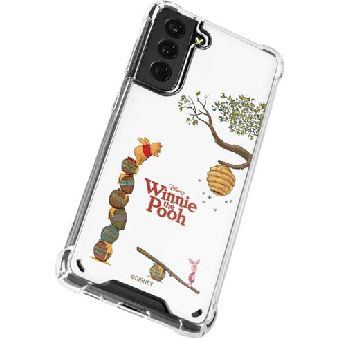 Disney Winnie the Pooh Honey Hive Galaxy S21 Plus 5G Clear Case