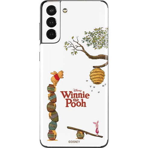 Disney Winnie the Pooh Honey Hive Galaxy S21 Plus 5G Skin