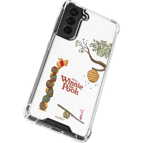 Disney Winnie the Pooh Honey Hive Galaxy S22 Clear Case