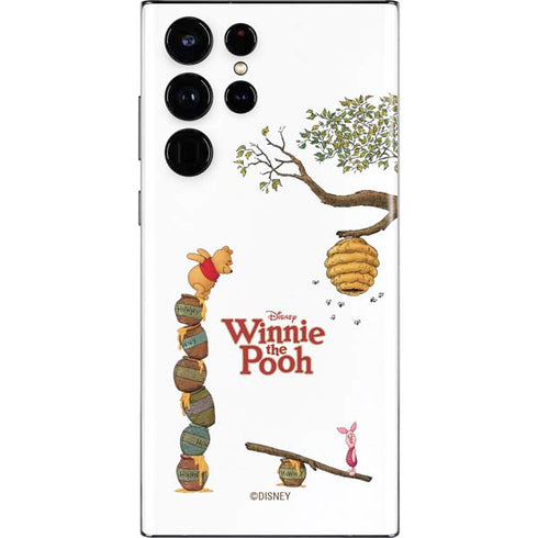 Disney Winnie the Pooh Honey Hive Galaxy S22 Ultra Skin