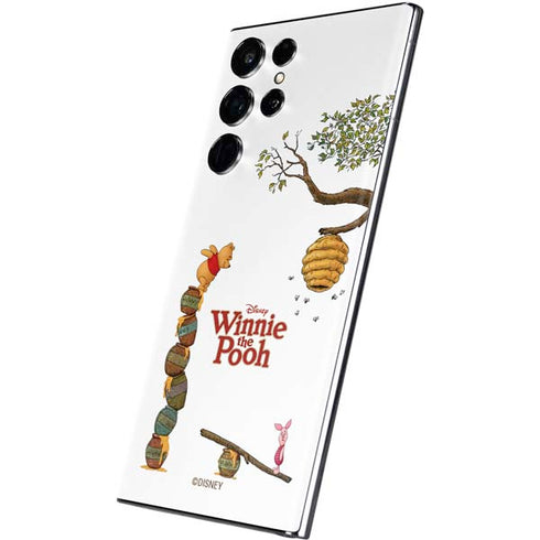 Disney Winnie the Pooh Honey Hive Galaxy S22 Ultra Skin