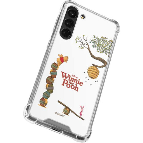 Disney Winnie the Pooh Honey Hive Galaxy S23 Plus Clear Case