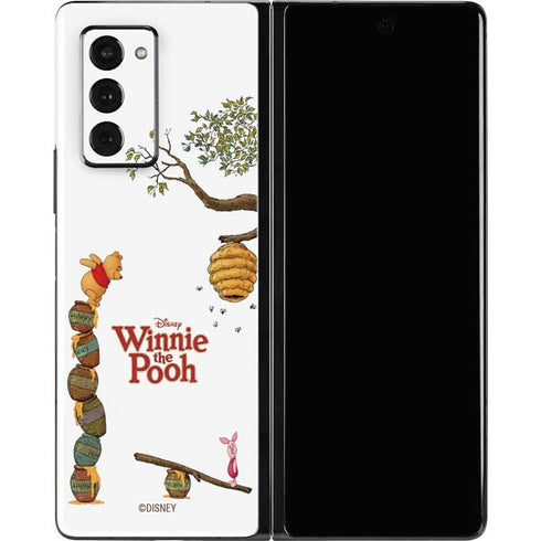 Disney Winnie the Pooh Honey Hive Galaxy Z Fold2 5G Skin